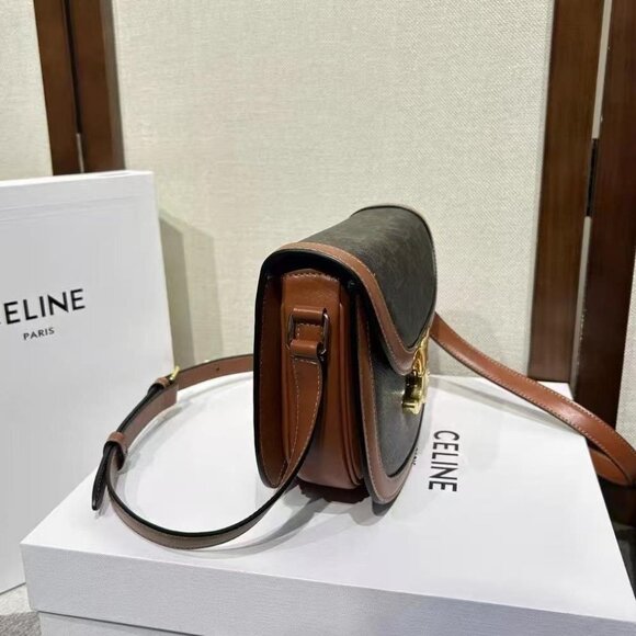 Celine Triomphe Brown & Tan - Picture 2 of 7